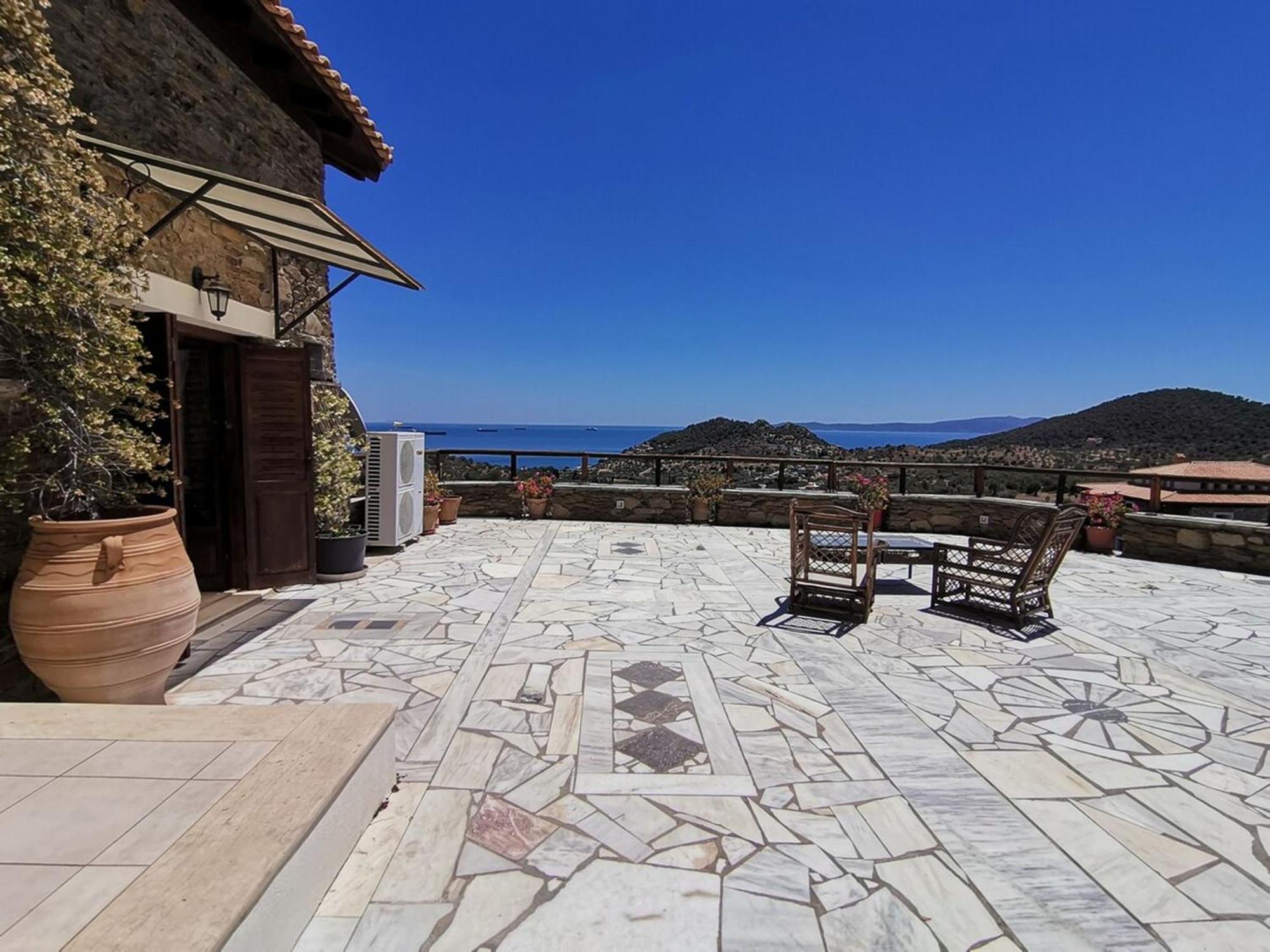 Saronic Citadel Seaside Villa 살라미스 외부 사진