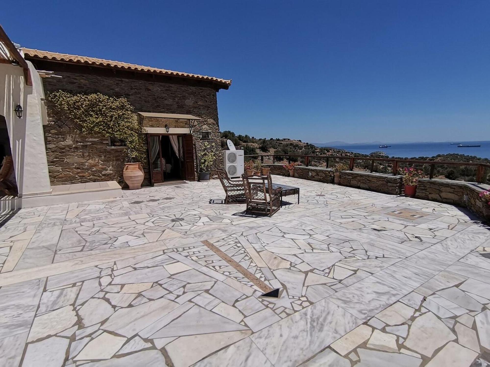 Saronic Citadel Seaside Villa 살라미스 외부 사진