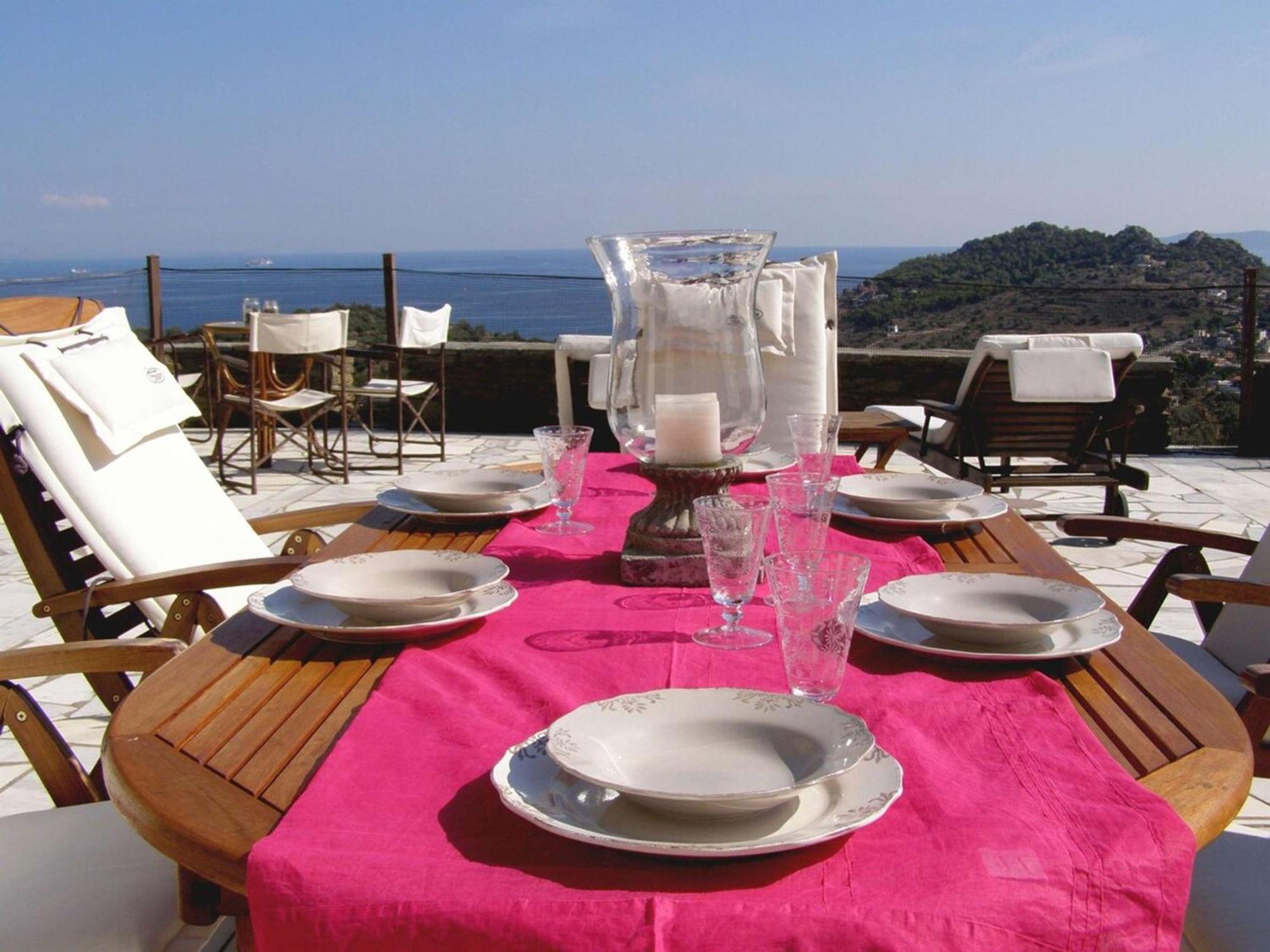 Saronic Citadel Seaside Villa 살라미스 외부 사진